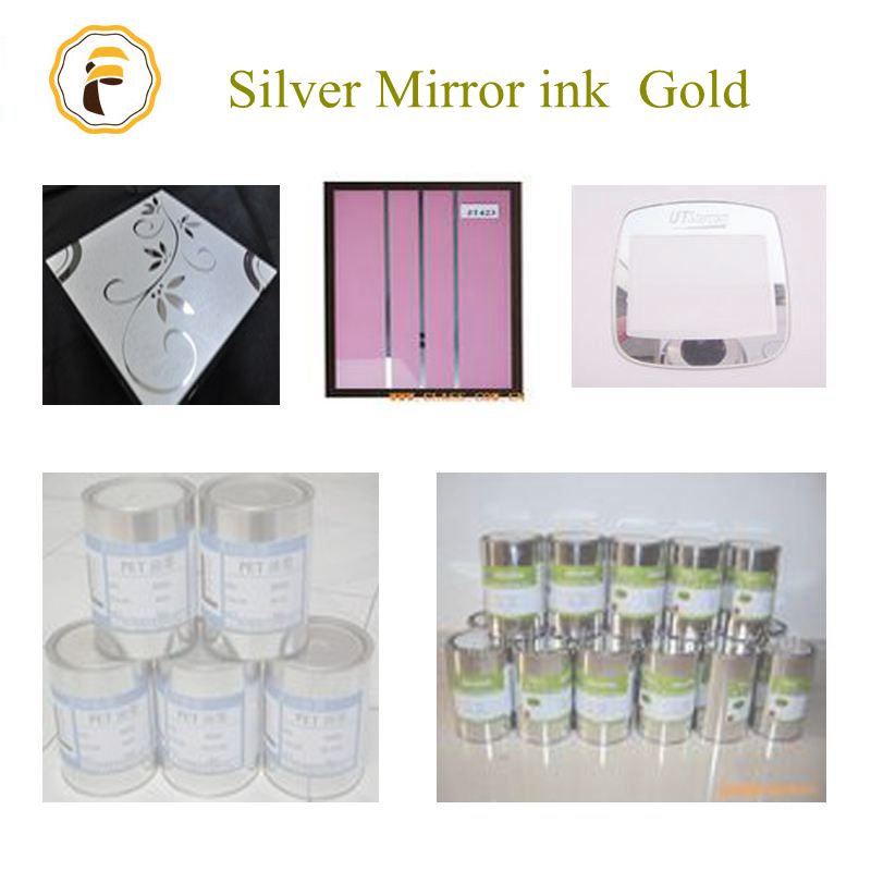 mirror ink for silk screen printing ink