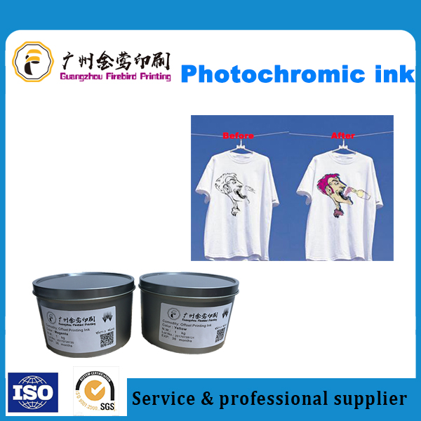 Solar Discoloration Ink/Photochromic Ink/Sunlight Visible Ink