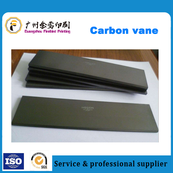 offset printing machine parts carbon vane for Roland 700 printing pump M255H 5*65*355mm