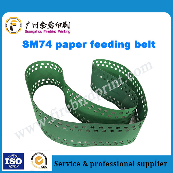 Printing machinery spare parts SM74 paper feeding belt