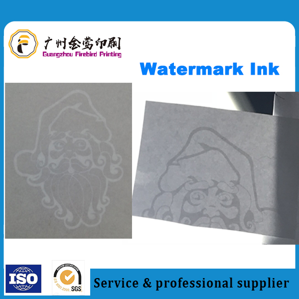hotsale screen printing white watermark ink for anti-forgery
