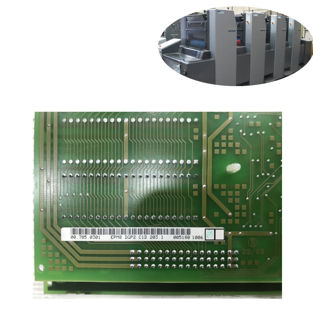 Heidelberg CD102 / SM102 Flat Module DGP2 Board 00.785.0300 00.781.4528 00.781.3463 Offset Printing Machine Parts